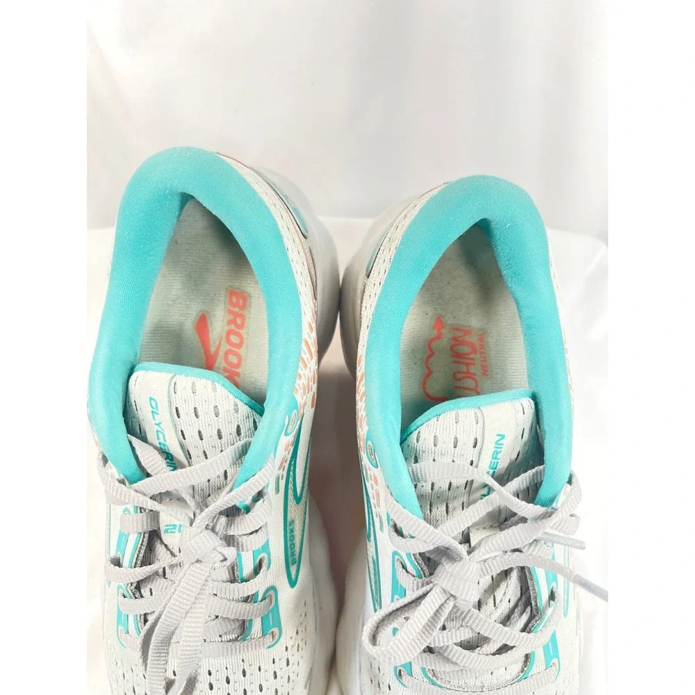 Brooks Trainers Glycerine 20 Women 10 Comfort Walking Running Shoes 12036691B061